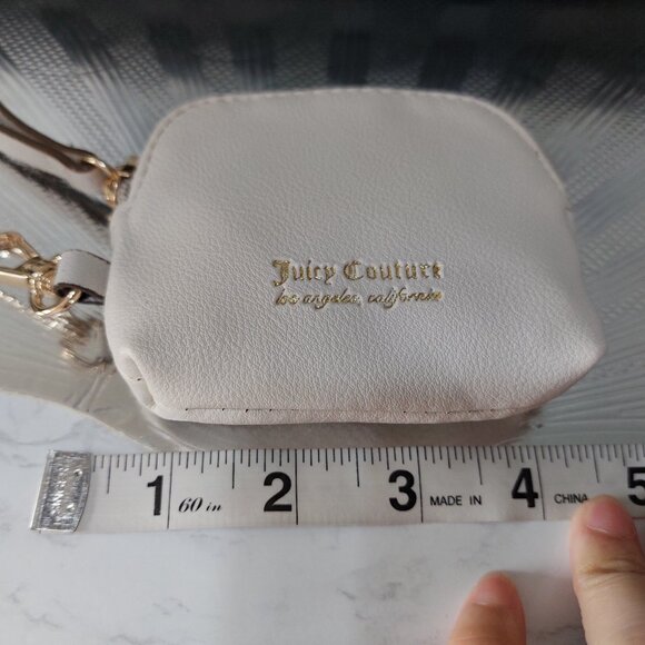 Juicy Couture Mini Clip On Bag Coin Purse Mini Wallet 4 COLORS TO CHOOSE - Picture 9 of 16